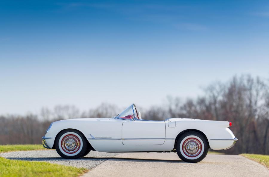  Chevrolet Corvette Polo White 1954 года  (фото 22 из 40)